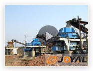 砂石生產線3D流程圖